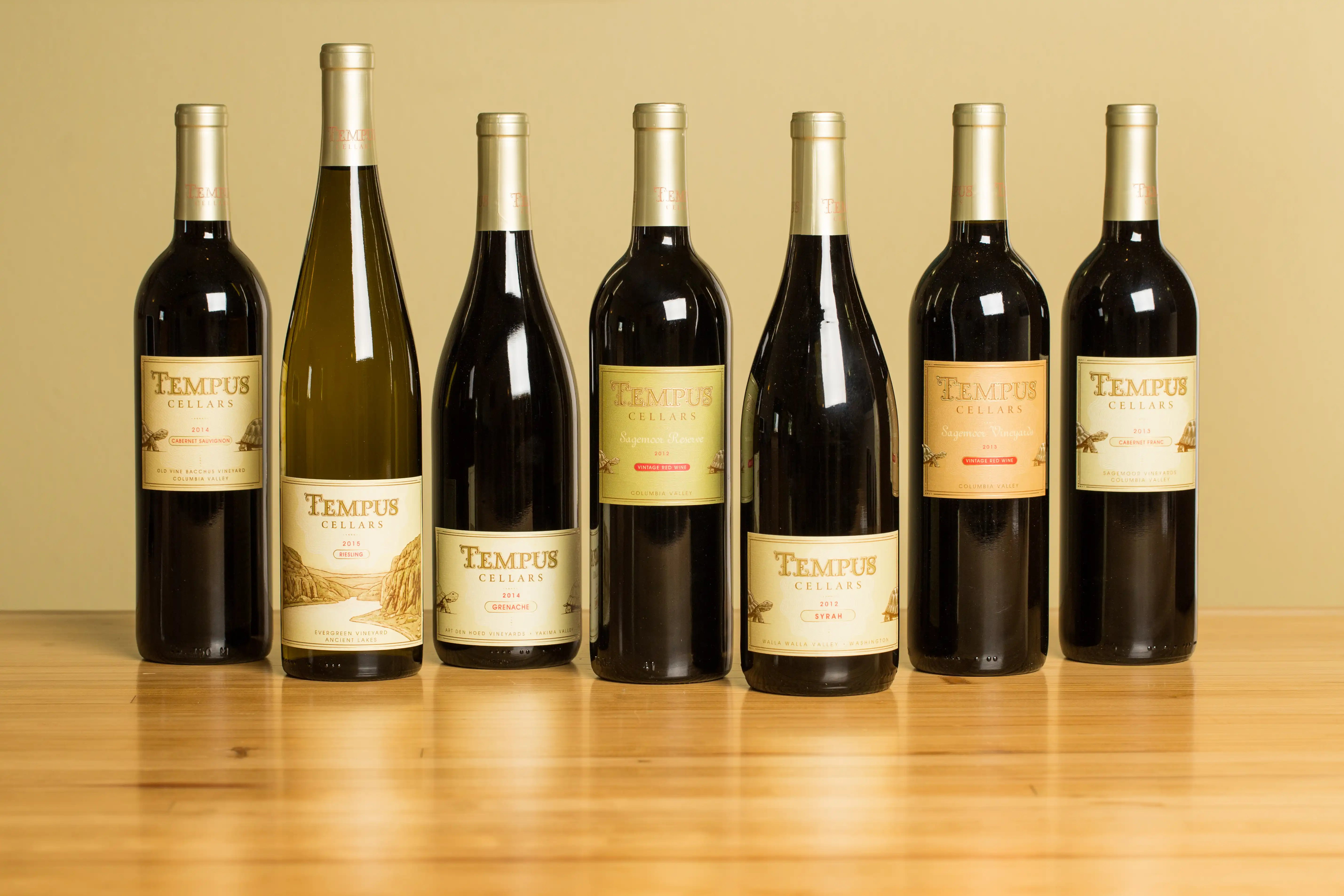 Tempus Cellars Wine Labels